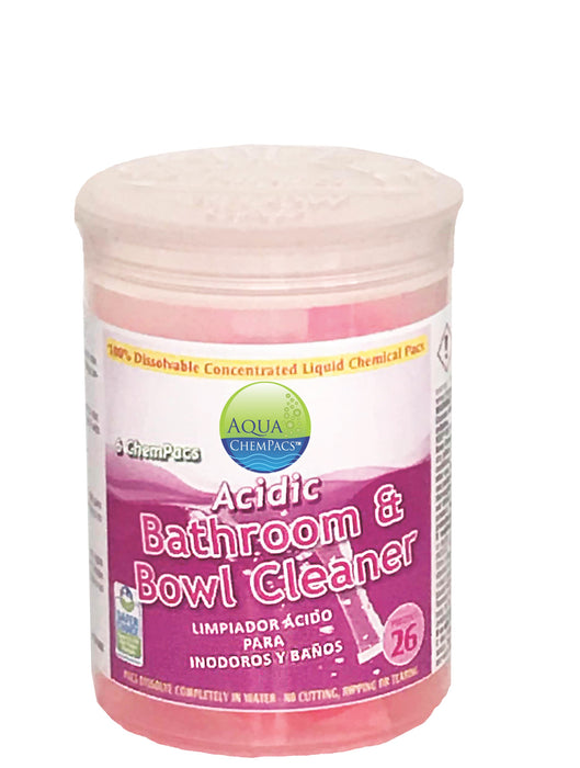 Acidic Bathroom & Bowl Cleaner Vials (for quarts)